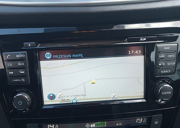 Nissan Qashqai cena 78900 przebieg: 113693, rok produkcji 2017 z Bełchatów małe 781